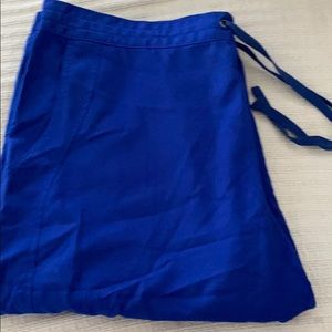 Healing Hands size L galaxy blue scrub pants.